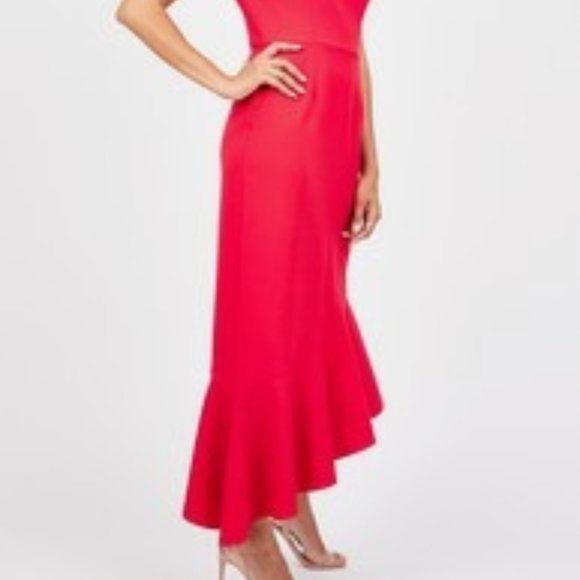 HUTCH - Asymmetric Hem Dress - Picture 3 of 4